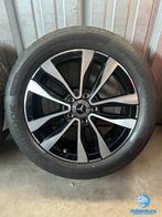 6mm! Originele Mercedes C-klasse W206 17 inch breedset zwart, Gebruikt, Banden en Velgen, 17 inch, Ophalen of Verzenden
