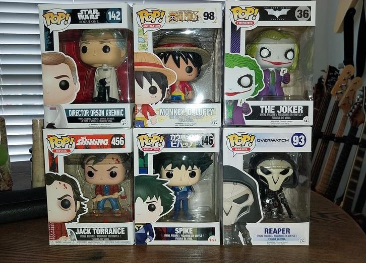 Diverse Funk Pop's! | One Piece, Cowboy Bebop, Star Wars etc, Verzamelen, Poppetjes en Figuurtjes, Zo goed als nieuw, Ophalen of Verzenden