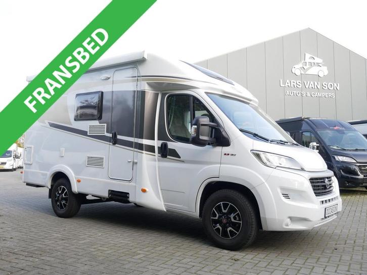 Carado T135 Compacte 6 Meter Half Integraal, Fransbed, Fiat, Caravans en Kamperen, Campers, Bedrijf, tot en met 2, Half-integraal