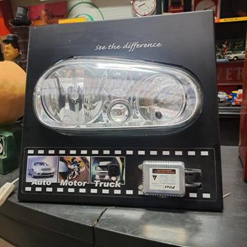 Pilot xenon reclame display ( koplamp VW Golf 4) beschikbaar voor biedingen