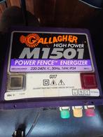 Gallagher M1501 schrikdraad apparaat met kV display, Ophalen of Verzenden, Gebruikt