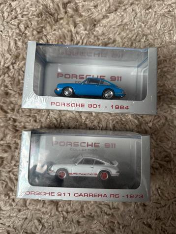 Porsche 911 Modelauto's - 1964 & 1973 beschikbaar voor biedingen