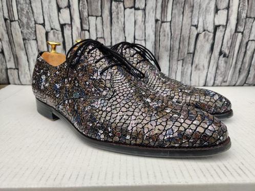 Unieke Floris van Bommel herenschoenen - Mt 42,5 (8 1/2), Kleding | Heren, Schoenen, Zo goed als nieuw, Veterschoenen, Overige kleuren
