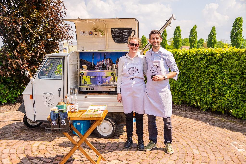 Barista mobiele koffiebar espressobar bruiloft feest event, Ophalen of Verzenden, Nieuw