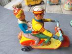  een blikken speelgoedscooter van Technofix, model GE292. , Verzamelen, Speelgoed, Ophalen of Verzenden, Gebruikt