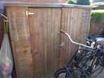 Houten fietsberging, Ophalen, Gebruikt, Hout, Fietsenberging