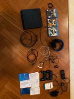 Playstation 4 1TB plus twee controllers en spellen, Ophalen, Met 2 controllers, Original