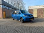Volkswagen Transporter dubbel cabine!!  2.5 D 96KW DC 2008, Voorwielaandrijving, Zwart, 2020 kg, Origineel Nederlands