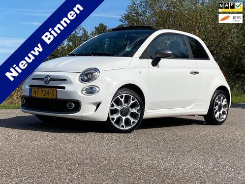 Fiat 500 C 0.9 TwinAir Turbo Sport CABRIO NAVI AIRCO PDC NAP, Auto's, Fiat, Bedrijf, Te koop, 500C, ABS, Airbags, Airconditioning