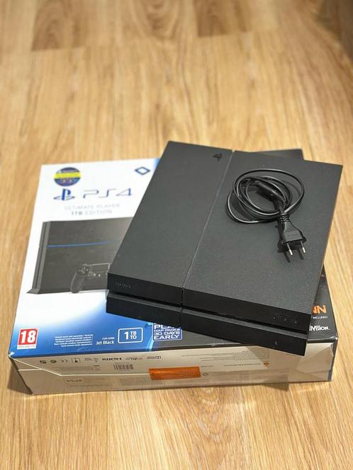 Sony PlayStation 4 1tb  (met originele doos), Spelcomputers en Games, Spelcomputers | Sony PlayStation 4, Zo goed als nieuw, Original