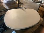 Cementex Eettafel 160x130 Organisch, Huis en Inrichting, Tafels | Eettafels, Ophalen, Overige materialen, Gebruikt, 100 tot 150 cm