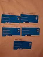 GVB 48uur kaarten, Tickets en Kaartjes, Drie personen of meer