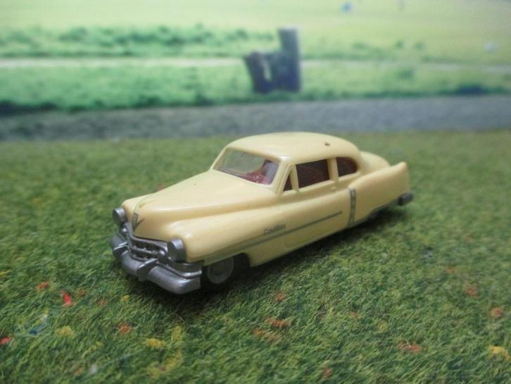 1953 Cadillac Series 62 - Busch Praliné creme, Hobby en Vrije tijd, Modelauto's | 1:87, Nieuw, Rietze, Ophalen of Verzenden