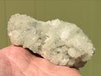 Prehniet cluster mineralen uit Marokko, Ophalen of Verzenden, Mineraal