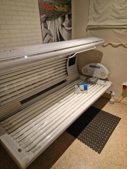 Ergoline professionele zonnebanken 2 stuks, Witgoed en Apparatuur, Zonnebanken en Gezichtsbruiners, Gebruikt, Zonnebank dubbelzijdig
