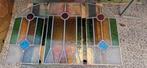Art deco 3 luik glas in lood, Antiek en Kunst, Ophalen of Verzenden