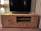 Mooi landelijk TV meubel, oud hout, 170 cm, Huis en Inrichting, Ophalen, Gebruikt, 150 tot 200 cm, Landelijk