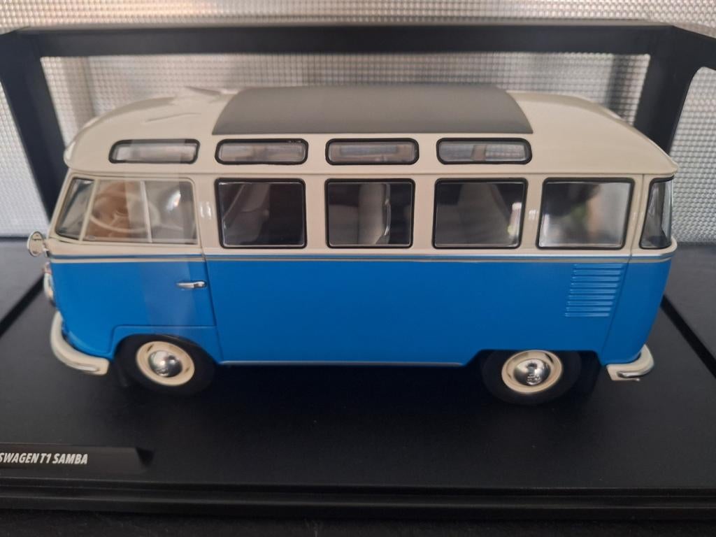 Volkswagen T1 Samba 1962 Schaal 1:18, Solido, Auto, Solido, Nieuw