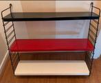 Vintage Tomado metalen wandrek 3 planken design 1950/60s, Ophalen of Verzenden, Gebruikt