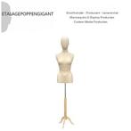 Nieuwe Collectie Linnen Paspoppen met Hoofd EPG, Trouwjurk, Overige kleuren, Nieuw, Ophalen of Verzenden