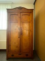 Antieke Linnenkast - Grootmoeders Tijd, Huis en Inrichting, Kasten | Kledingkasten, Ophalen, Gebruikt, 100 tot 150 cm, Met lade(s)