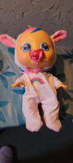 Baby cry met echte tranen en huil geluid, Ophalen, Zo goed als nieuw, Babypop