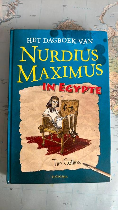 Tim Collins - Het dagboek van Nurdius Maximus in Egypte, Boeken, Kinderboeken | Jeugd | 10 tot 12 jaar, Zo goed als nieuw, Ophalen of Verzenden