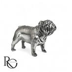 Zilveren Bulldog miniatuur 925 zilver., Antiek en Kunst, Antiek | Goud en Zilver, Ophalen of Verzenden, Zilver
