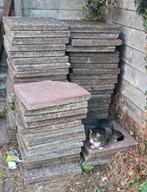 tuintegels, Ophalen, Gebruikt, 10 m² of meer, Beton