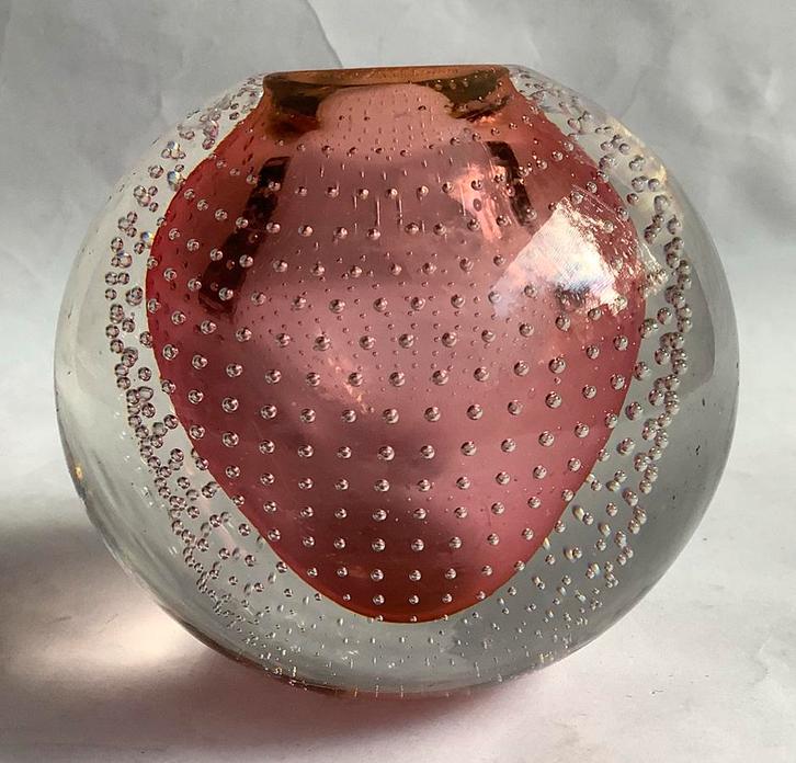 COPIER - SPIJKERBOL/VAASJE, Antiek en Kunst, Antiek | Glas en Kristal, Ophalen of Verzenden