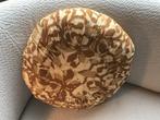 NIEUW Madam Stoltz kussen sierkussen rond beige bruin 45 cm, Ophalen of Verzenden, Nieuw, Beige, Rond
