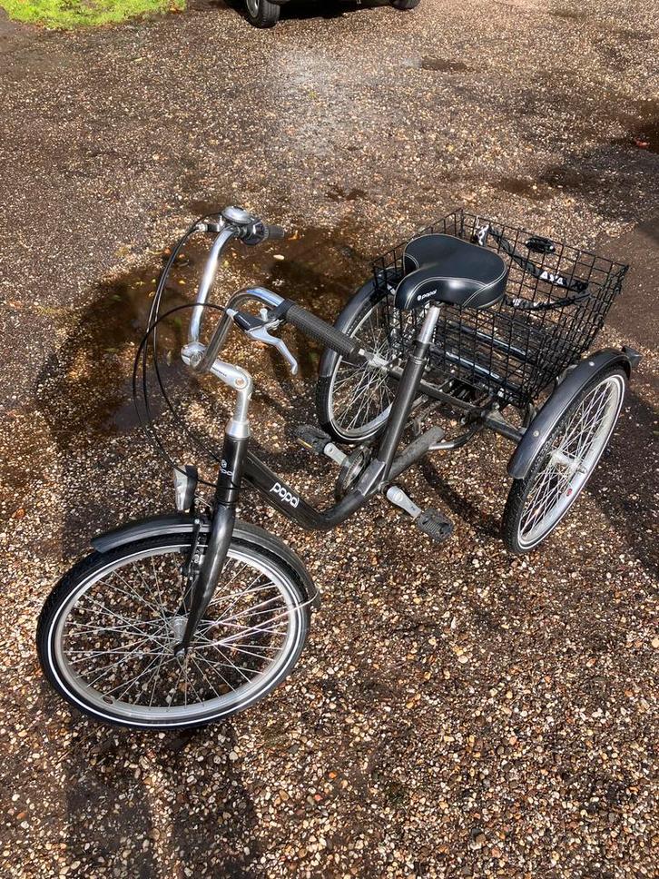 Popal Driewieler - 6 Versnellingen, Fietsen en Brommers, Fietsen | Driewielers, Zo goed als nieuw, Ophalen