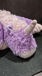 Unicorn, Swizzels Pillowpet paarse eenhoorn, 46x50cm. 5B14, Tweedehands verkoop, Tweedehands verkoop, Gebruikt, Overige typen