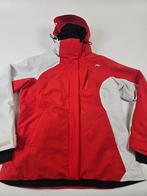 Kjus Ski Jas Oranje Wit Dames XL, Ophalen of Verzenden, Gedragen, Maat 46/48 (XL) of groter, Jack