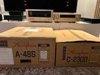 Accuphase c2300 en a48S voor en eind klasse A, Ophalen, Zo goed als nieuw, 60 tot 120 watt, Overige merken
