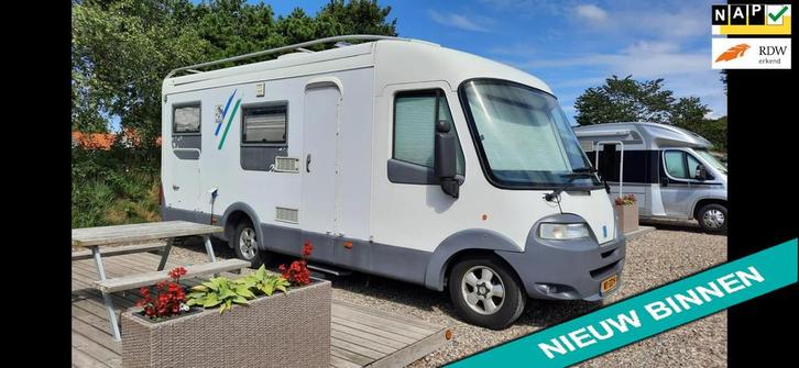 Fiat 2.8 Jtd Knaus travel liter 708g Integraal VEEL RUIMTE d, Caravans en Kamperen, Campers, tot en met 4, Integraal, Fiat, Diesel