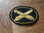 Navy artillery Bullion insigne repro, Ophalen of Verzenden, Marine, Embleem of Badge