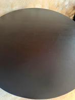 Ronde zwarte eettafel, Ophalen, Rond, Zo goed als nieuw, Vier personen
