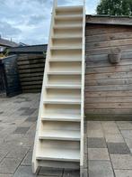 Houten trap, Doe-het-zelf en Verbouw, Ladders en Trappen, Ophalen of Verzenden, Gebruikt, Trap, 2 tot 4 meter
