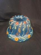 Vintage French Kugelhopf Alsace Glazed Blue cake mold 20, Ophalen of Verzenden