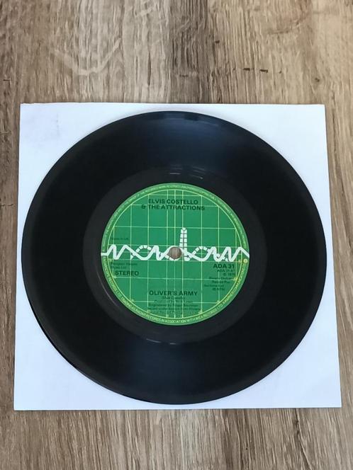 596 - Elvis Costello - UK persing, Cd's en Dvd's, Vinyl Singles, Gebruikt, Single, Pop, 7 inch, Verzenden