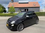 Fiat 500 C 0.9 TwinAir SPORT S CARBRIO AIRCO NAVIGATIE DEELS, Euro 5, 86 pk, Gebruikt, Zwart