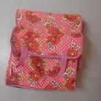 Leuke roze fietstas met bloemenprint, Fietsen en Brommers, Ophalen of Verzenden, Zo goed als nieuw, Onbekend