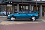 Honda CRX 1.6i V-tec (bj 1991), Auto's, Lederen bekleding, Honda, Zwart, 150 pk