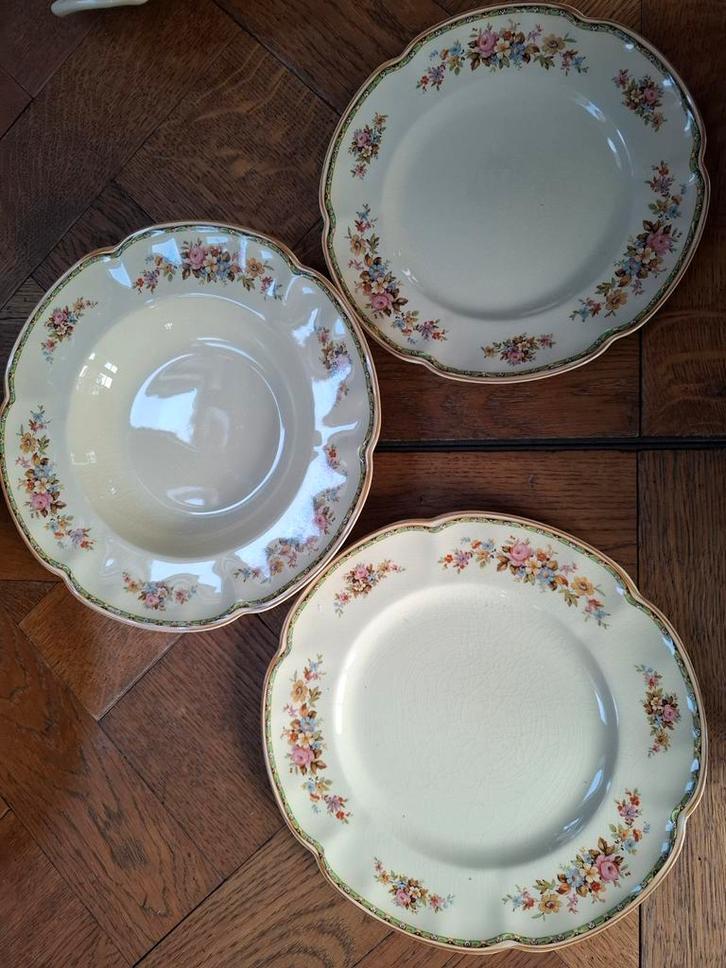 Antiek engels servies 'Victorian' van Johnson Brothers, Antiek en Kunst, Antiek | Servies los, Ophalen