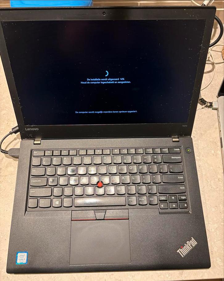 Lenovo ThinkPad T470, Computers en Software, Windows Laptops, Gebruikt, 14 inch, 2 tot 3 Ghz, 8 GB, Qwerty, Ophalen