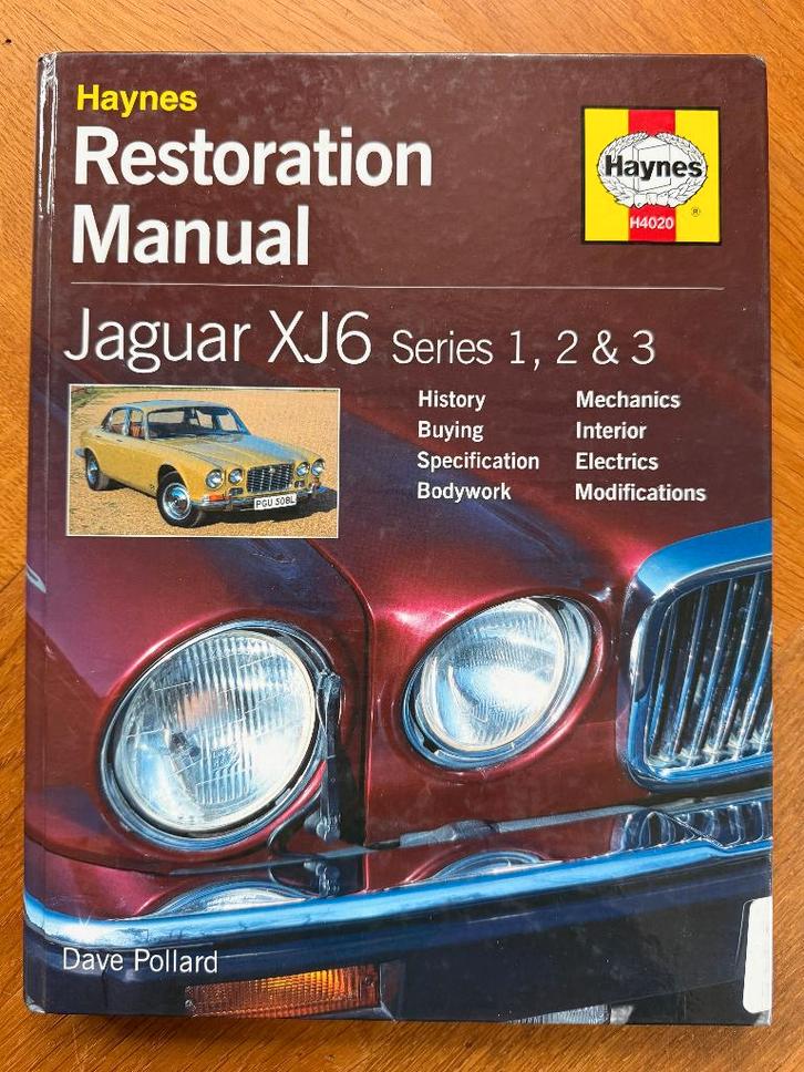Jaguar XJ6 Haynes Restoration Manual Series 1, 2, & 3, Auto diversen, Handleidingen en Instructieboekjes, Verzenden