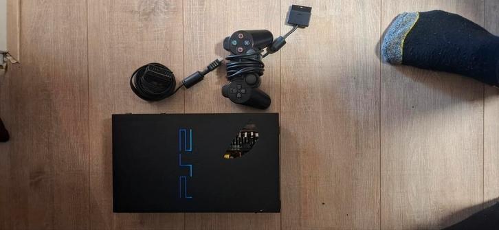 Ps2 phat (defect), Spelcomputers en Games, Spelcomputers | Sony PlayStation 2, Niet werkend, Phat, Zwart, Met 1 controller, Ophalen