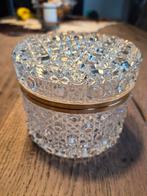 kristallen juwelenkistje in Baccarat-stijl, begin 20e eeuw, Ophalen of Verzenden