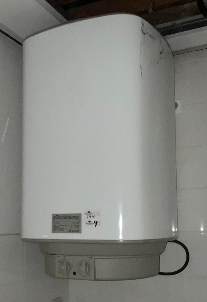 Daalderop elektrische boiler 50 liter – Duo Koper – Werkend, Doe-het-zelf en Verbouw, Geisers en Boilers, Gebruikt, Boiler, 20 tot 100 liter